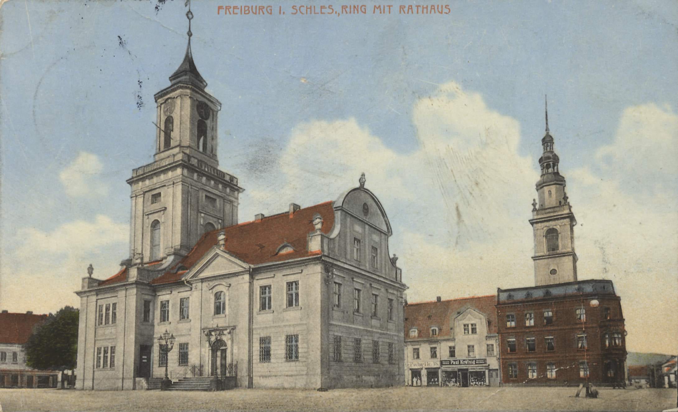 Rynek z ratuszem